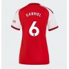 Arsenal Gabriel Magalhaes #6 Hjemmedrakt Kvinner 2026-27 Kortermet